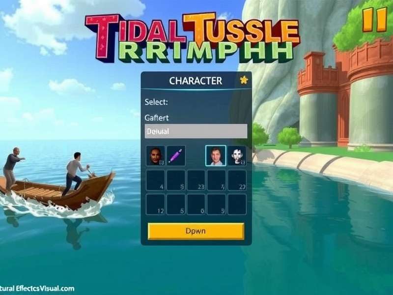 Tidal Tussle Triumph gameplay screenshot